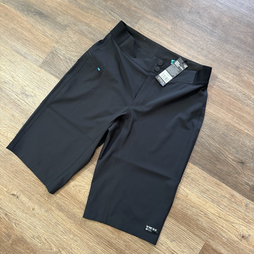 Yeti Cycles Rustler‎ Shorts Men's Sz S Black Cycling Outdoors Bikes NWT